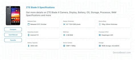 120 gb smart card for zte blade x|Specifications .